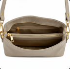 (55C163) Sac Saddle Cuir Véritable - Classique Intemporel