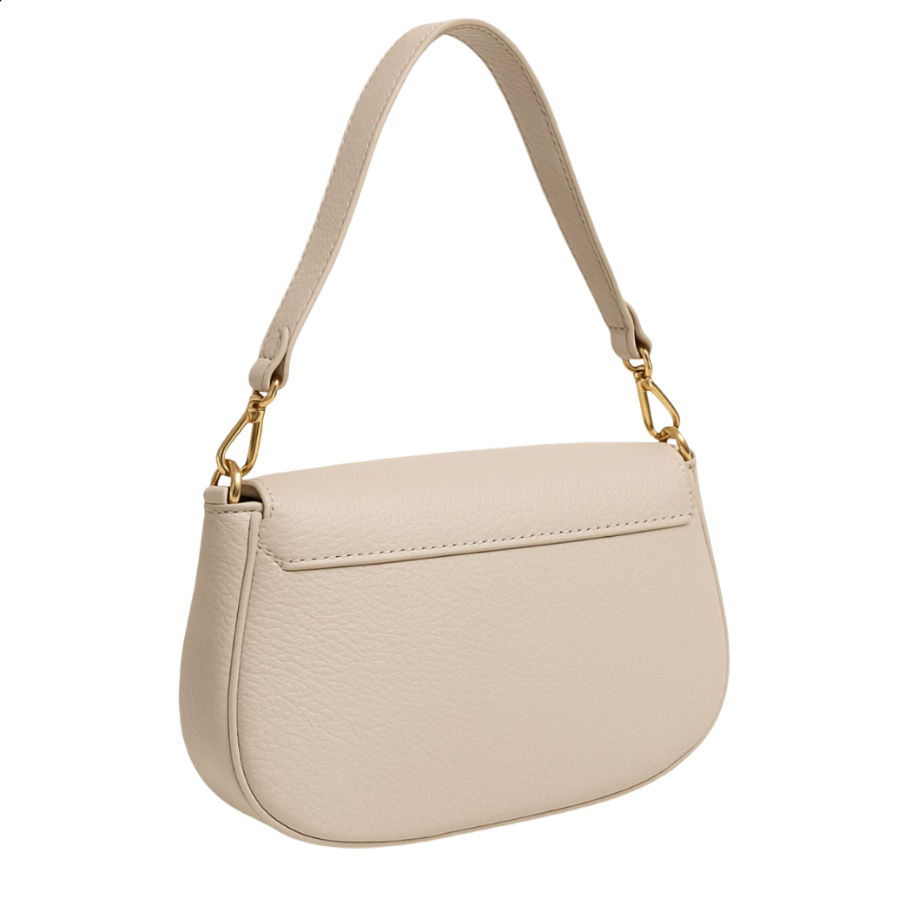 (55C163) Sac Saddle Cuir Véritable - Classique Intemporel