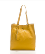 (668868) Sac Fourre-Tout Cuir Véritable Bordeaux - Grand Tote Bag Cabas Italien Souple