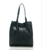 (668868) Sac Fourre-Tout Cuir Véritable Bordeaux - Grand Tote Bag Cabas Italien Souple