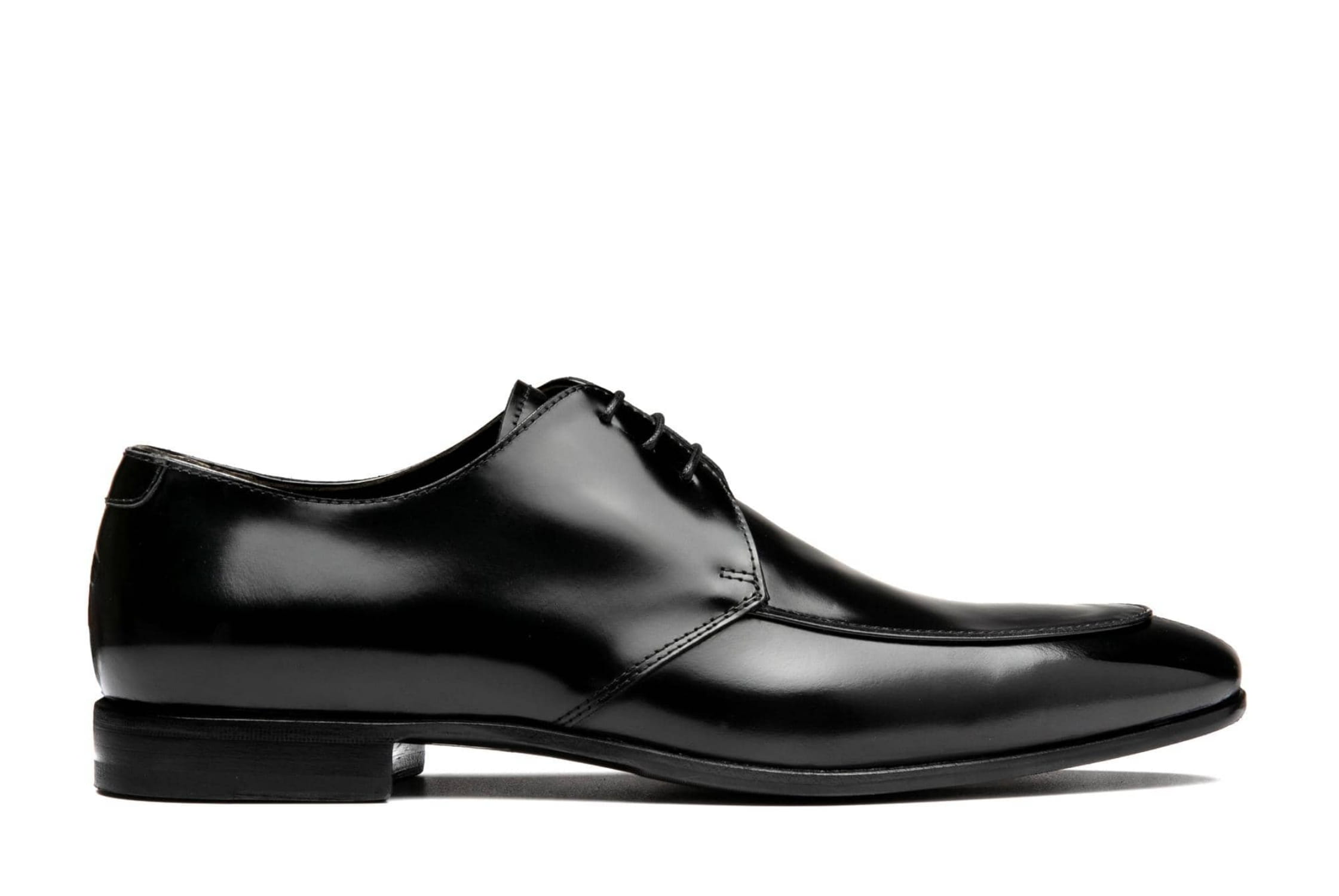 972 Derby Homme Cuir de Veau Brillant Made in Italy | SKyb