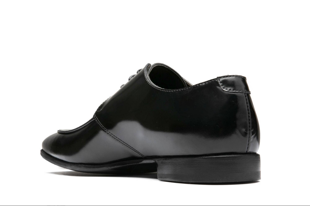 972 Derby Homme Cuir de Veau Brillant | Chaussure Élégante à Lacets | Made in Italy | SKyb