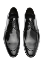 972 Derby Homme Cuir de Veau Brillant | Chaussure Élégante à Lacets | Made in Italy | SKyb
