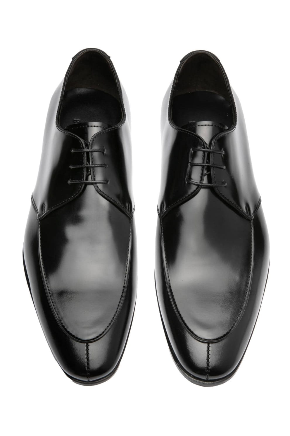 972 Derby Homme Cuir de Veau Brillant Made in Italy | SKyb