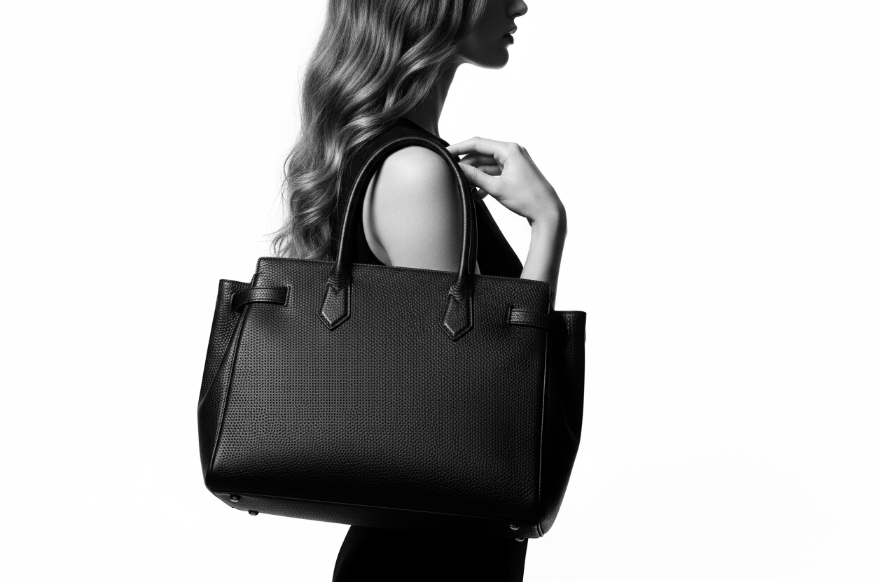 Image optimisée mannequin avec sac