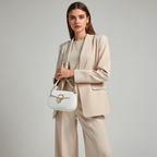 55C163 Sac Saddle Cuir Vachette - Classique Intemporel