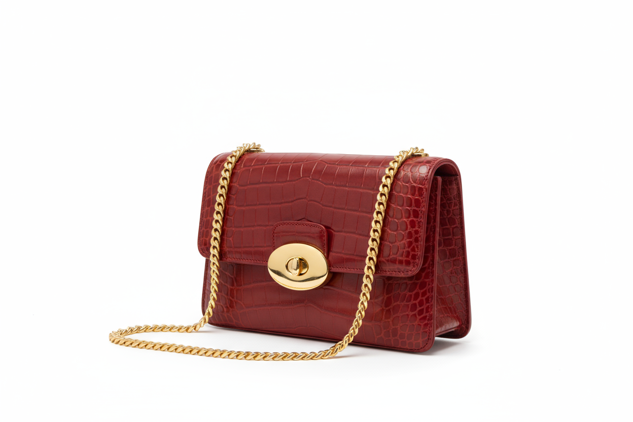 Sac rouge professionnel sans texte