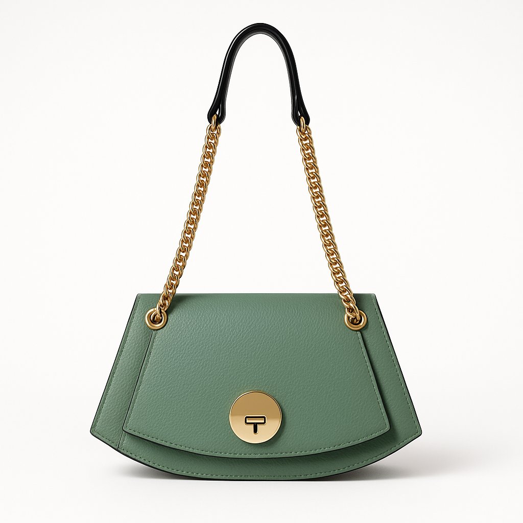 Sac vert sauge chaîne optimisé